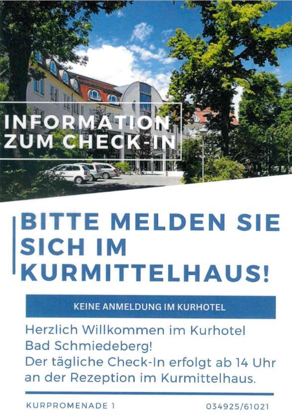 Kurhotel Bad Schmiedeberg Exterior foto